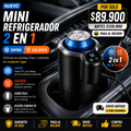 Mini Refrigerador Compact Cool Pro - 2 En 1